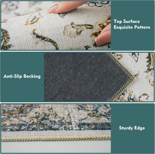 Miniatura 6 de Tapete para silla de oficina para suelo de madera dura, tapete para silla de computadora, alfombra de oficina para sillas rodantes, tapete