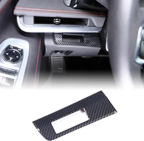 Miniatura 24 de CHEAYAR Funda de cargador de teléfono con patrón de fibra de carbono compatible con Chevrolet Corvette C8 2020-2023, funda de carga inalámbrica