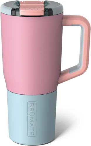 Miniatura 23 de BrüMate Müv – Taza de café térmica de 25 onzas, 100% a prueba de fugas, con asa y tapa, taza de café de acero inoxidable para viaje, taza de café