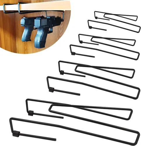 StrongTools Percha para pistola, estante para pistola para estante seguro o estantería, organizador de pistolas para exhibiciones y gabinete (4