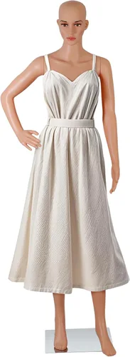 Miniatura 13 de Maniquí femenino de 70 pulgadas de cuerpo completo para vestido de costura, soporte de modelo, maniquí de exhibición realista con postura ajustable