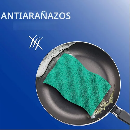 Miniatura 2 de Esponja multi-uso O-Cedar, 6 unidades, SYNCHKG036129, 6, Verde xl (Green,x-large), 1, 1