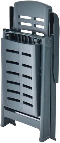 Miniatura 7 de Tumbona plegable de plástico verde, silla de patio para bronceado solar, tumbona portátil para, silla perfecta para piscina/playa/tomar el sol