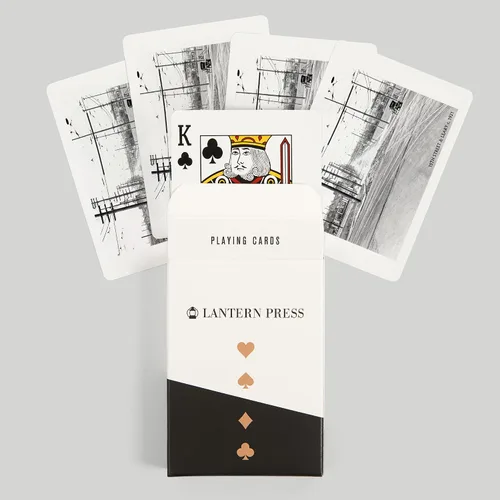 Miniatura 6 de Lantern Press Ballard, Seattle, WA, 15th and Leary, 52 Playing Cards for Adults, Poker Size Card Deck