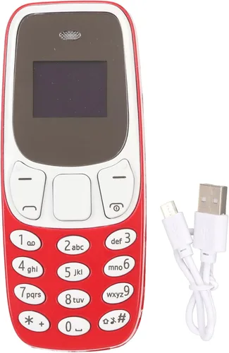 Miniatura 13 de Zopsc BM10 Worlds Teléfono móvil más pequeño desbloqueado, GSM 2 en 1 Mini teléfono móvil con manos Bluetooth Dialler Dual SIM Card GSM (negro)