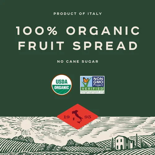 Miniatura 4 de Bionaturae Mermelada Orgánica de Frutas Silvestres - Gelatina Orgánica, Sin OMG, Certificado USDA, Sin Azúcar Añadido, Sin Conservantes, Mermelada