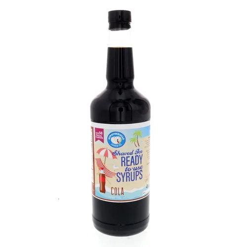 Miniatura 79 de Hypothermias Wild Cherry - Jarabe de sabores de cono de nieve hawaiano listo para usar (128 onzas líquidas), hielo afeitado, 100% azúcar de caña pura
