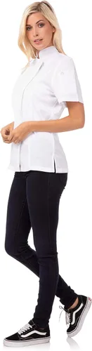 Miniatura 2 de Chef Works Abrigo de chef Springfield para mujer