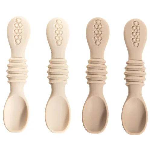 Miniatura 6 de Cuchara de silicona para bebé, destete LED para bebés, cucharas de bebé de primera etapa, juego de cucharas de alimentación para bebés, apto