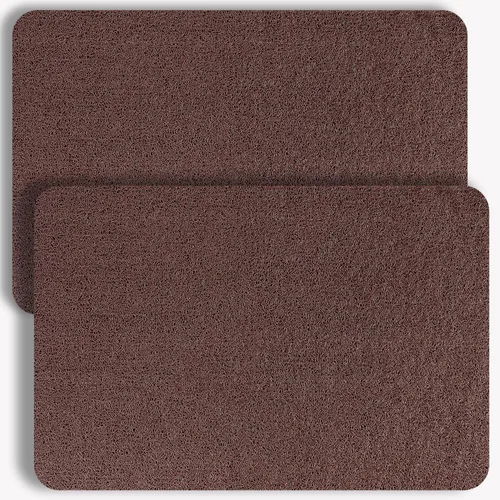 Miniatura 39 de Hargiis - Tapete antideslizante de secado rápido para bañera, piso, baño, ducha, cocina, hogar, hotel (color blanco, 24 x 24 pulgadas)