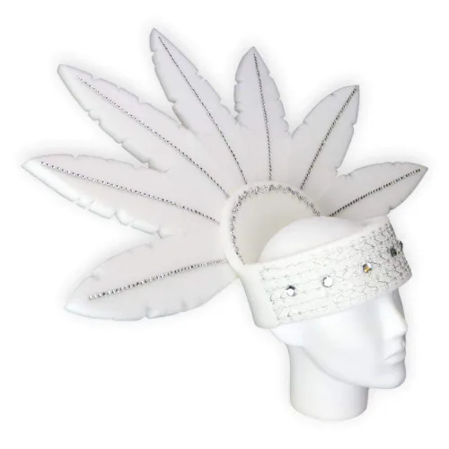 Miniatura 40 de FOAM PARTY HATS: Venezuela Bride Hat - Wedding Party Hat - Hora Loca Hat - Bachelorette Party Hat - Bridal Shower Hat - Wedding Hair Vine Hat