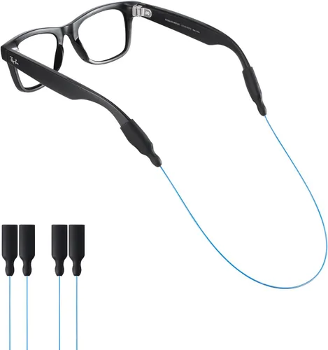 Miniatura 11 de Correa de lentes de sol para lentes Meta RayBan, patillas gruesas, correas para gafas, cordones para hombres, mujeres y niños, soportes para gafas