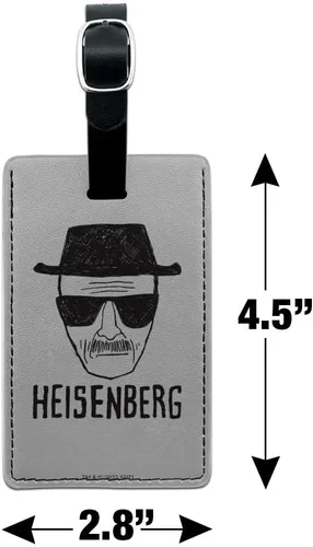 Miniatura 5 de Breaking Bad Classic Heisenberg - Tarjeta de identificación de equipaje de mano