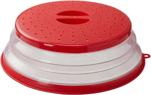 Miniatura 9 de Funda plegable para microondas de EE. UU., con diseño de gancho, funda para microondas multiusos, cubierta plegable para platos de alimentos, sin