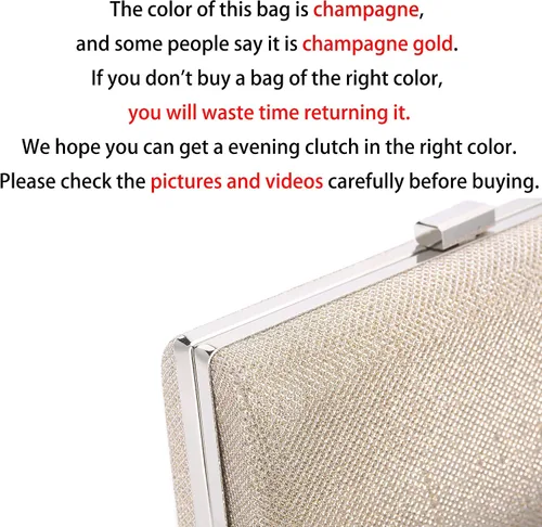 Miniatura 5 de Bolso de noche de plata con sobre vintage para mujer, para cóctel, boda, fiesta, plateado