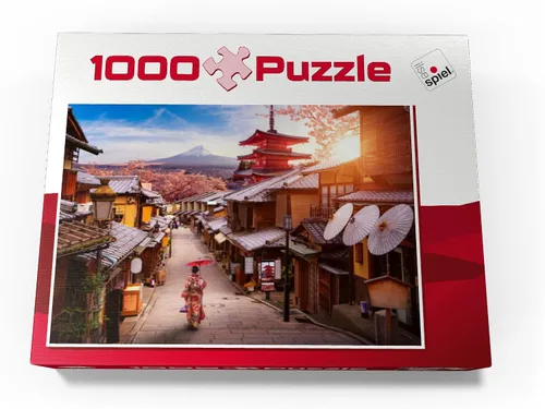 Miniatura 4 de MyPuzzle Idyllic Japan - Rompecabezas prémium de 1000 piezas, fabricado en Estados Unidos