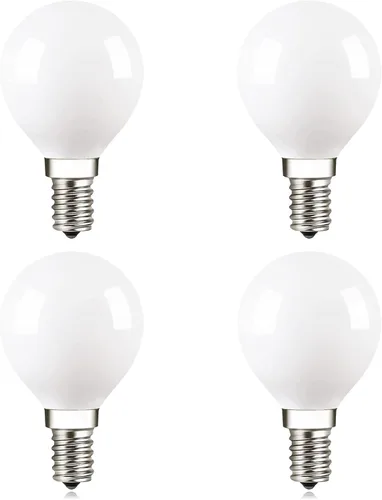 Miniatura 7 de Bombilla LED G16.5 E12 G16 1/2 bombilla LED redonda equivalente a 25 W, blanco cálido suave 3000K AC120V 200lm 2W G50 bombillas LED para ventilador