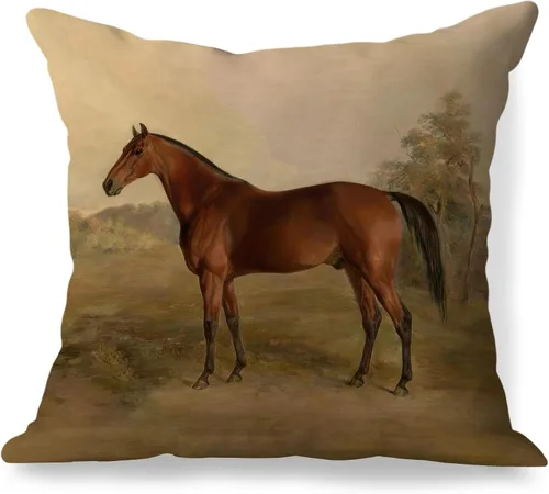 Miniatura 10 de Fundas de almohada de 12 x 20 pulgadas, regalos para amantes de los caballos, fundas de almohada lumbares decorativas para el hogar, sala de estar