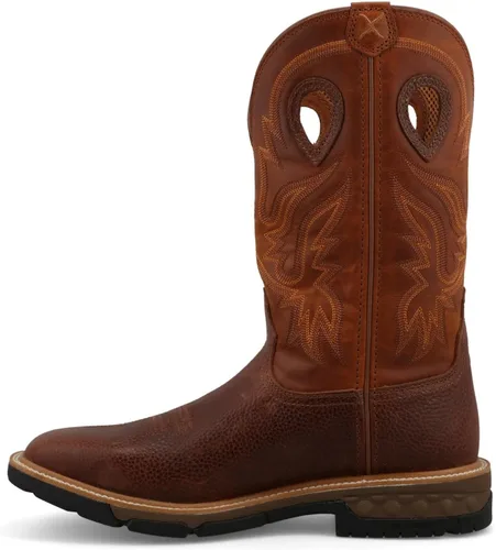 Miniatura 2 de Twisted X Botas de trabajo occidentales con puntera suave para hombre de 12 pulgadas