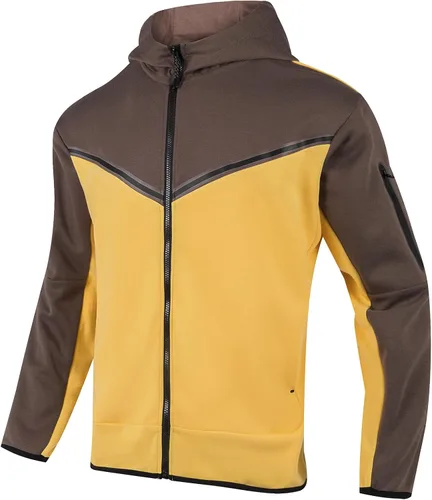 Miniatura 8 de Men's Tracksuits Sweatsuits For Men Hooded Tracksuit Sweatsuit Long Sleeve Full-Zip Jogging Sweatpants 2 Piece