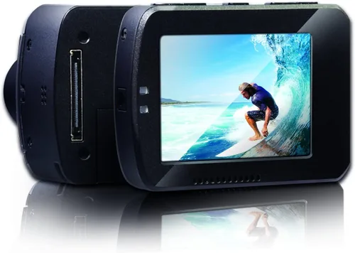 Miniatura 3 de AEE Tecnología Action Cam S71 4K 1080P 16MP Cuerpo delgado Wi-Fi Cámara de acción inalámbrica impermeable con LCD de 2.0 pulgadas (negro)