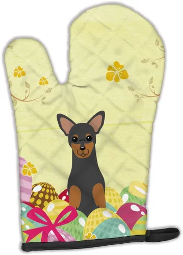 Miniatura 22 de Caroline's Treasures BB2732OVMT Dog House Collection Border Collie - Guante de horno grueso resistente al calor para sartenes calientes y horno