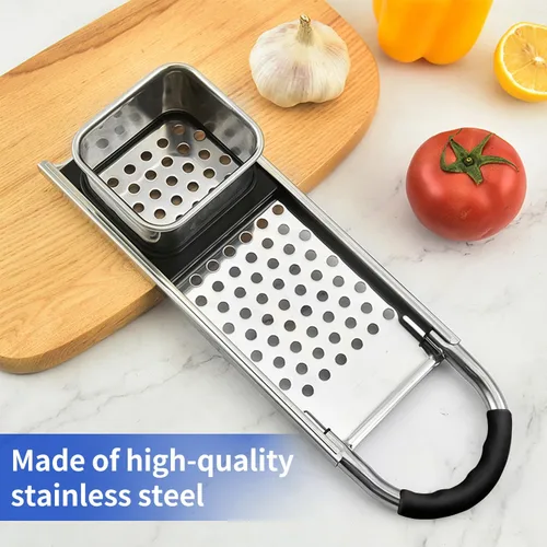Miniatura 7 de Spaetzle Maker de acero inoxidable de grado premium ensanchado mango de plástico hecho en casa bola de masa de fideos de huevo tamaño perfecto