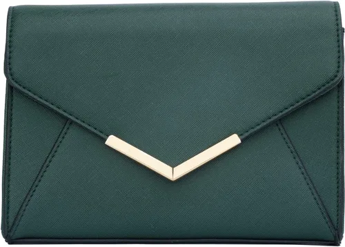 Miniatura 4 de KKXIU Elegante bolso de mano de piel sintética para mujer, bolso de mano plegable para fiesta, boda, baile de graduación
