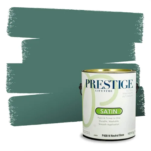 Miniatura 674 de Prestige Paints - pintura de exterior y pintura de imprimación en una, E100-T-6006-10AVP