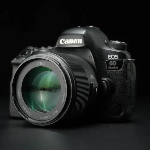 Miniatura 8 de Meike Lente teleobjetivo STM de enfoque automático de 3.346 in f1.8 SE II para cámaras SLR digitales Canon EOS EF compatibles con cuerpos Canon