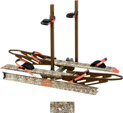 Portabicicletas de Enganche Young - Portabicicletas para Coche SUV Camión RV, para 2 Bicicletas Eléctricas, Capacidad 200lbs Neumáticos Anchos,
