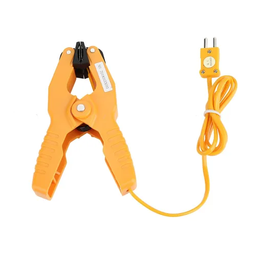 Miniatura 2 de Abrazadera de termopar, tubo de conector de Navidad PlasticHT-05 K Tipo Termopar Sensor Temperatura Tubo Abrazadera 1~3/8-40~392.0 °F