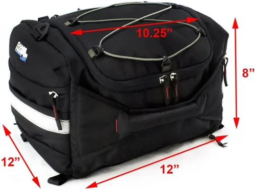 Miniatura 4 de Chase Harper USA 4200 Hideaway Tail Trunk - Resistente al agua, resistente al desgarro, nailon balístico de grado industrial