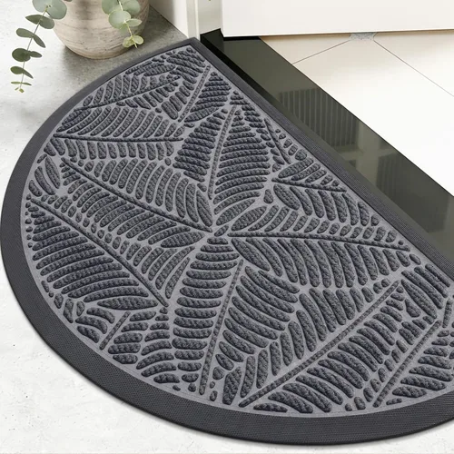 Miniatura 39 de Colorxy Tapete Impermeable para Puerta, Tapete Interior Frontal de Goma Natural Resistente, Tapetes para Puerta de Perfil Bajo Antideslizante