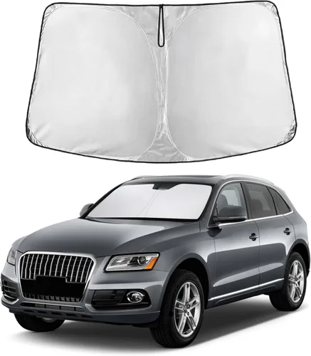Miniatura 122 de EcoNour Parasol para parabrisas compatible con Hyundai Tucson 2016-2019 2020 2021, visera solar para parabrisas delantero y ventana, bloqueador