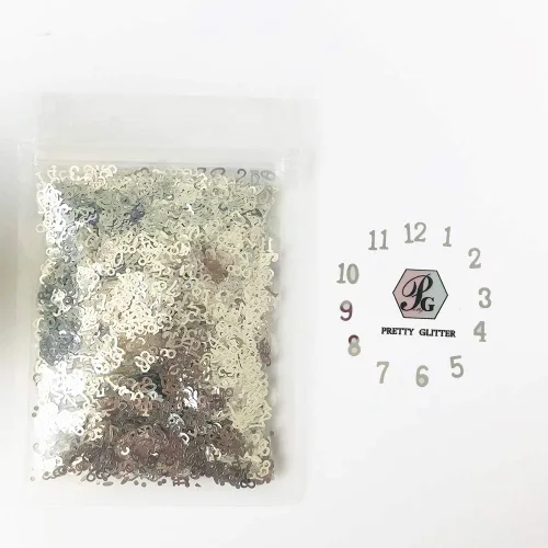 Miniatura 7 de Paquete de 0.35 onzas por paquete, astilla de 0.47 pulgadas con purpurina de huesos grandes, para festivales, rave, maquillaje, rostro, cuerpo