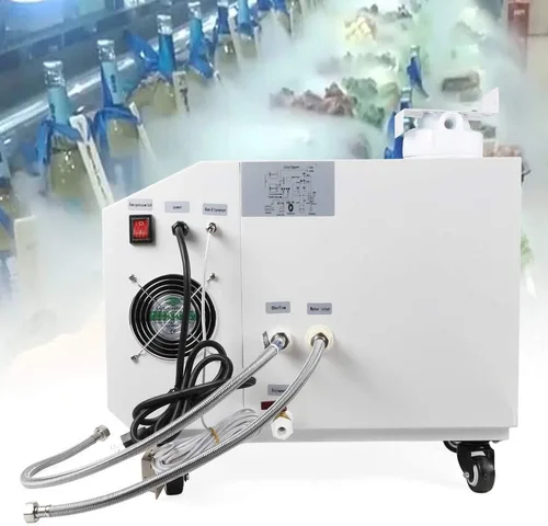 Humidificador ultrasónico industrial 6.6 lbs/h, humidificador de aire comercial de gran volumen para taller almacén vegetal fresco para espacios