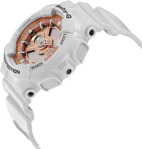 Miniatura 4 de Casio Baby - Reloj clásico para mujer en resina con temporizador acústico diario de alarma y luz LED resistente al agua y a los golpes