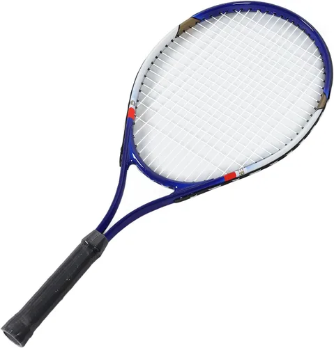 Miniatura 2 de Raqueta de tenis de aleación de aluminio de 27 pulgadas para adultos, adolescentes, jugadores intermedios principiantes, con bolsa de raqueta