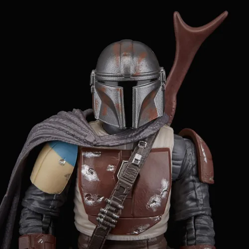 Miniatura 3 de STAR WARS The Black Series The Mandalorian, Figura de juguete de acción coleccionable a escala de 15 cm, juguetes para niños a partir de 4 años