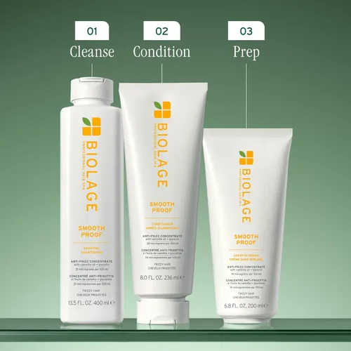 Miniatura 5 de Biolage Smooth Proof Conditioner - Nourishes & Smooths Frizzy Hair, Detangles & Manages