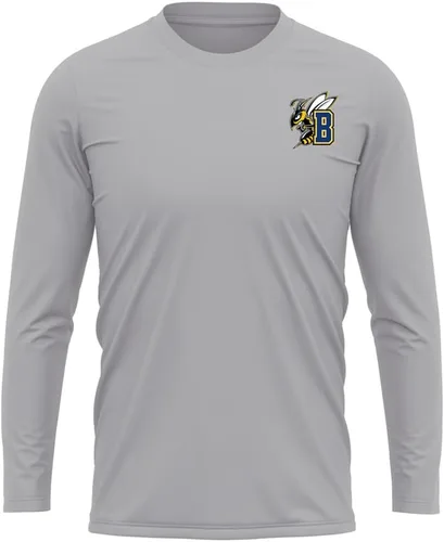 Miniatura 31 de Camisa deportiva de manga larga oficial de la NCAA Collegiate para hombre, con logotipo en el pecho izquierdo, colección Athletic Heather