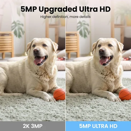 Miniatura 4 de Wansview Cámara de seguridad inalámbrica 1080P HD Wansview, WiFi Home cámara interior para bebé/ mascota/ niñera, detección de movimiento, 2 vías