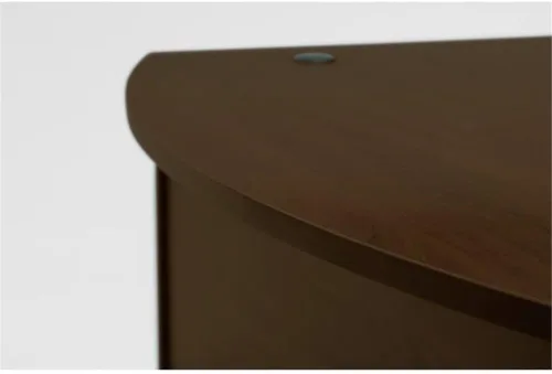 Miniatura 5 de Bush Business Furniture Escritorio Serie C para oficina en casa, 60 pulgadas de ancho x 43 pulgadas de profundidad, color cereza m