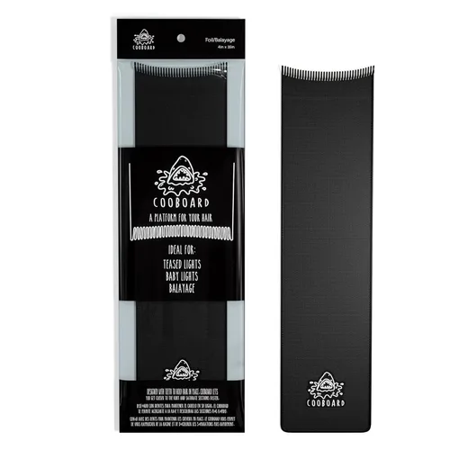 Miniatura 12 de Auténtica tabla de balayage Cooboard con dientes, paleta de resaltado original de The Maker of Hair Highlighting Kit Fácil de limpiar, resistente