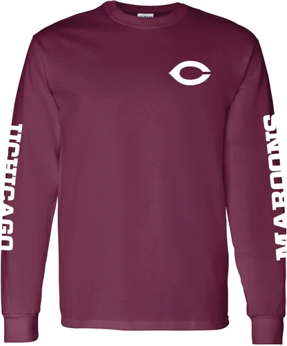 Miniatura 7 de NCAA Camiseta de manga larga con doble impresión, color del equipo, universidad michigan state spartans forest