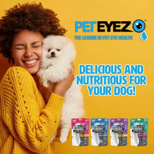 Miniatura 7 de PetEyez Vitamina eliminadora de manchas de lágrimas para perros, ayuda a la salud ocular y reduce la picazón y la acumulación de manchas