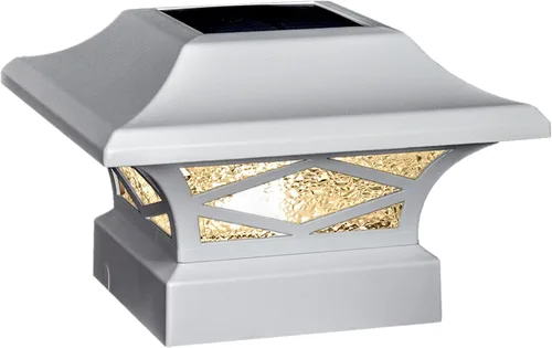 Miniatura 10 de Classy Caps SLK807W Kingsbridge - Tapa solar con doble iluminación blanca