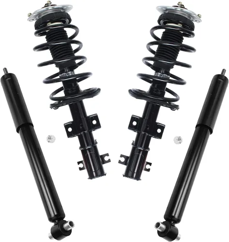 Miniatura 46 de Detroit Axle - Amortiguadores de puntales para Nissan Sentra 2007-2012 [Base S SL SR] Puntales delanteros completos con amortiguadores traseros