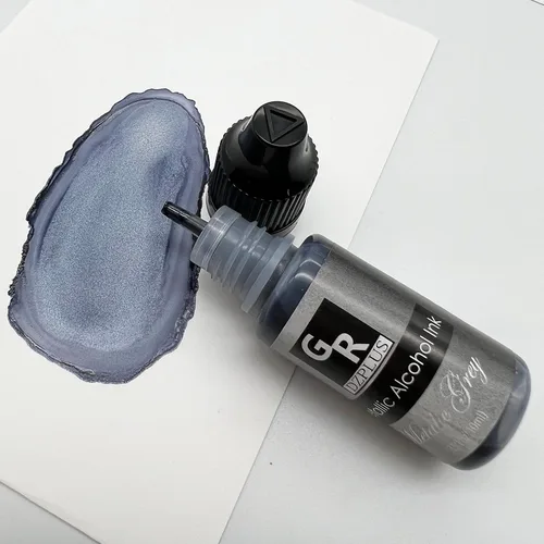 Miniatura 3 de Juego de tinta de alcohol metálico, 26 colores metálicos a base de alcohol para arte de resina, arte fluido, manualidades de resina, placa de Petri